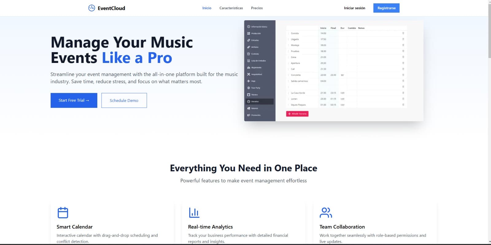 EventCloud